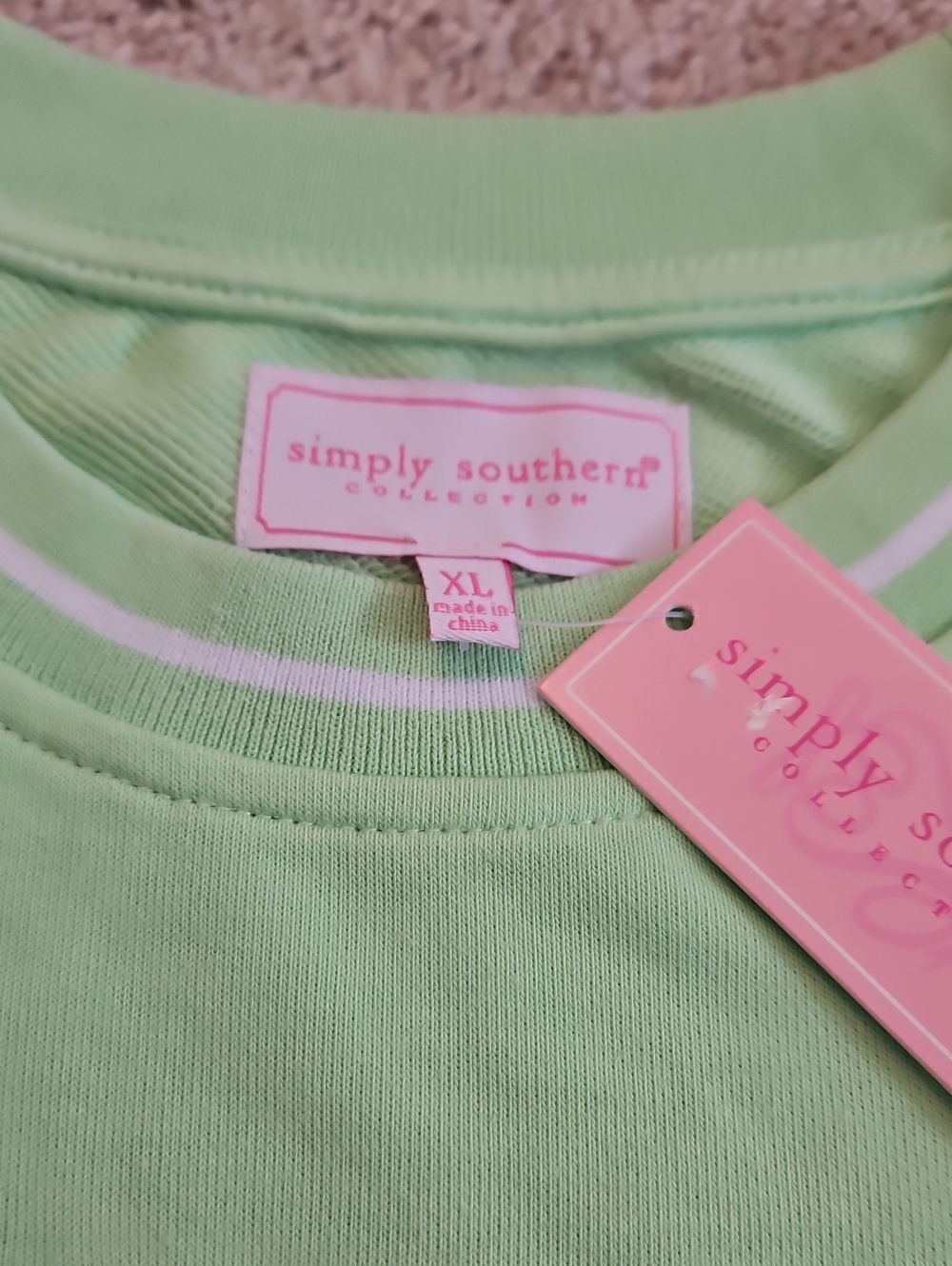 Simply Southern Varsity Crewneck XL - Picture 4 of 5